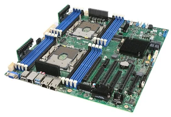 Intel Server Board S2600STQR - マザーボード - Intel C628 - Intel Socket P ソケット - DDR4 RAM - SSI (サーバー)