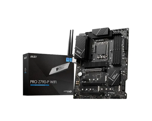 MSI PRO Z790-P WIFI マザーボード - Intel Z790 - Intel LGA1700 ソケット - DDR5 RAM - ATX